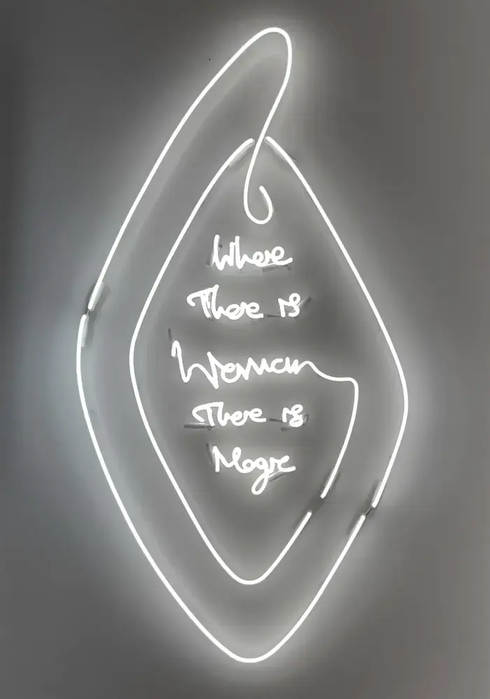 Woman Magic Neon von Lauren Baker