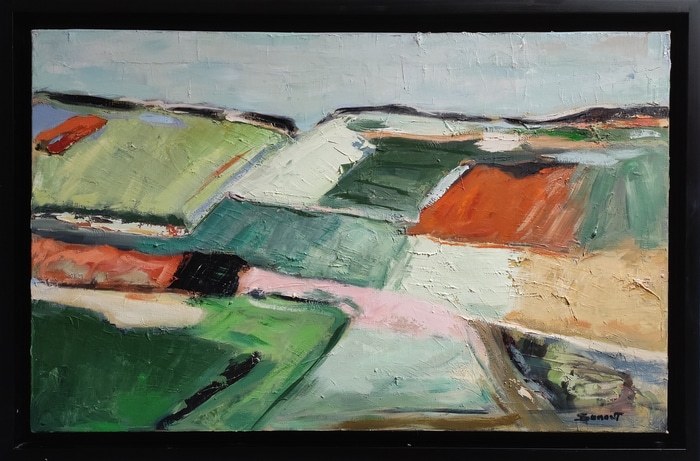 Green landscape by Sophie Dumont