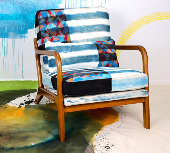 Breeze Arm Chair by Poovi Art