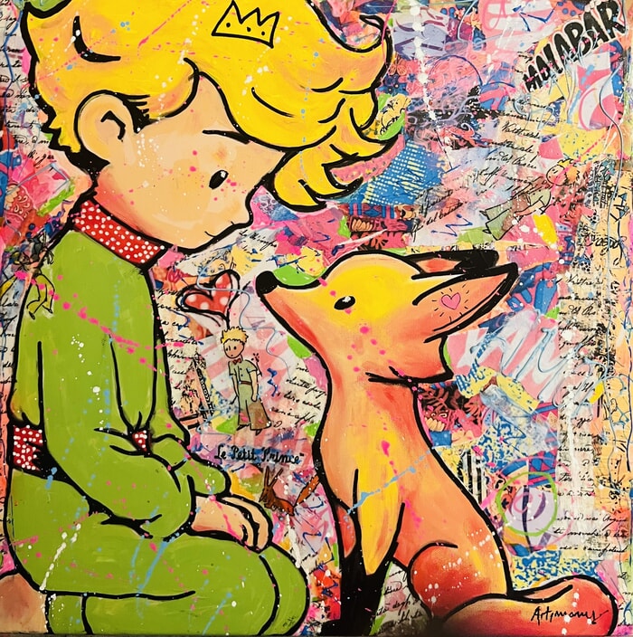 Le petit prince et le renard par ART'MONY
