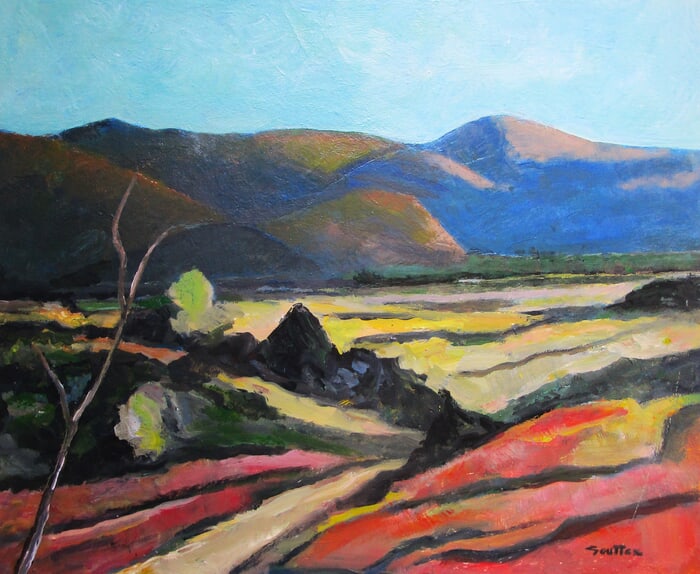 Vue de la Montagne Bleue von Michel de Gouttes