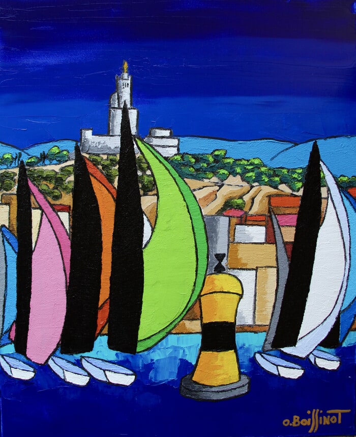 Régata Marseille III by Olivier Boissinot