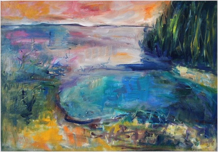 Le petit bassin / étang de Thau par Victorine Follana