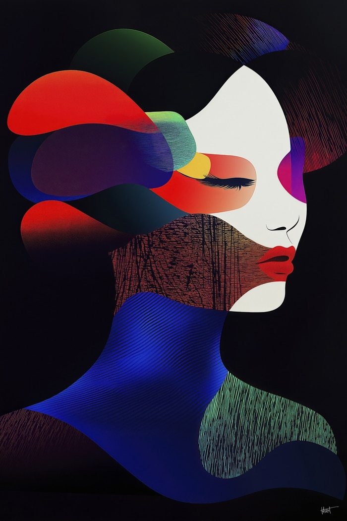 FRAGMENTED WOMAN 10 by HOLLY WATT