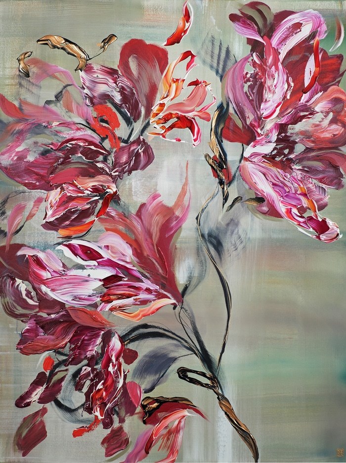Crimson Entwined von Novi Lim