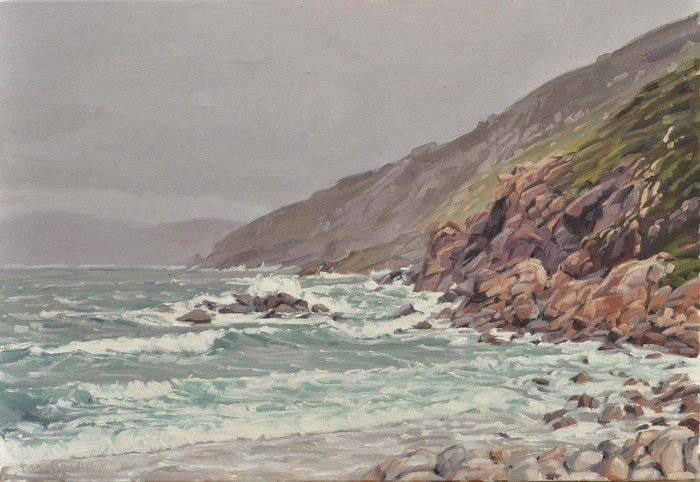 Coast of Galicia, Before the Rain par Anne Baudequin