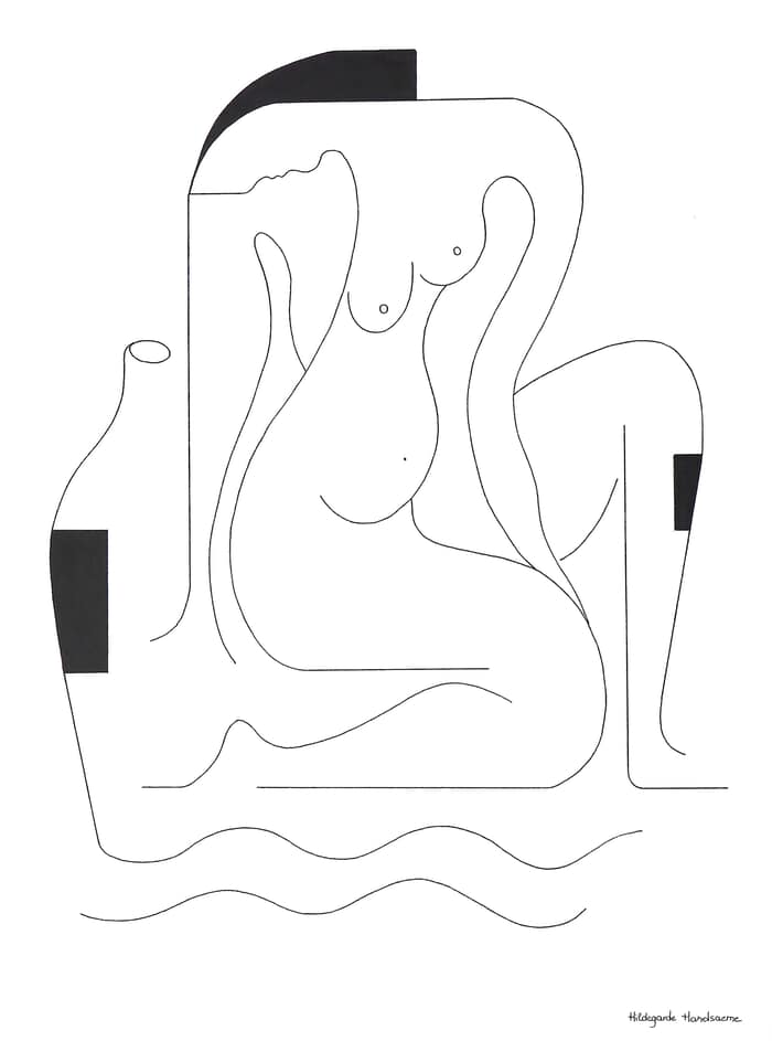 La Beigneuse par Hildegarde Handsaeme