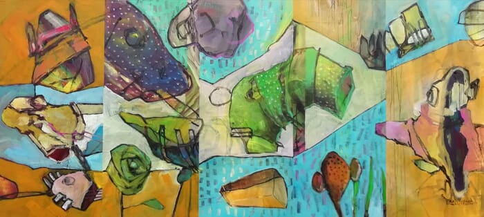 Abstract fragments 6 par Francisco Santos