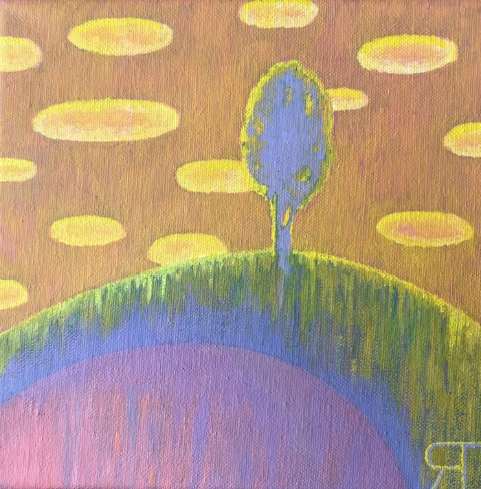 Petit paysage N6 von Tatiana Yastrebova