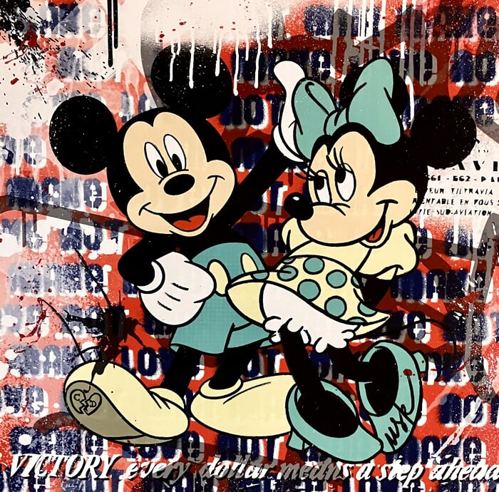 Les inséparables von Misako Street Art