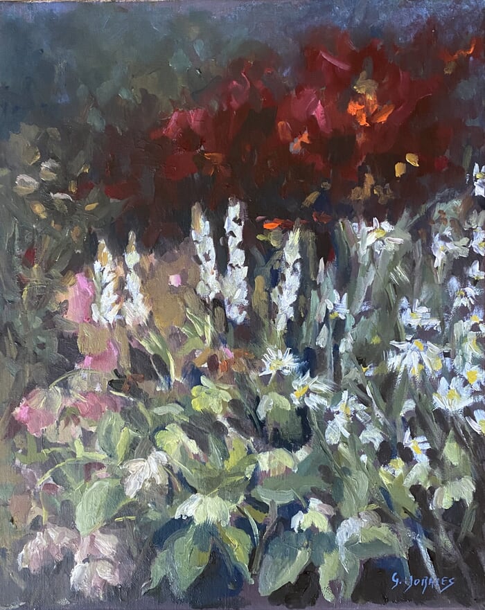 Massif printanier 3 by Géraldine Morales