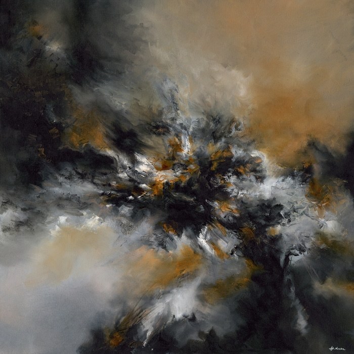 Glowing embers by Alison Johnson