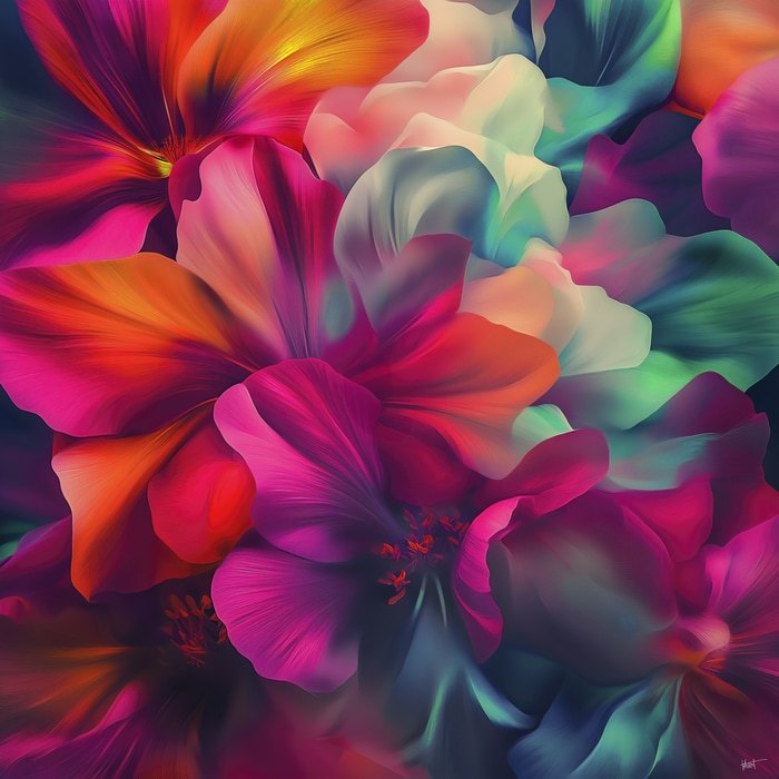 FLORAL MELI MELO 7 by HOLLY WATT