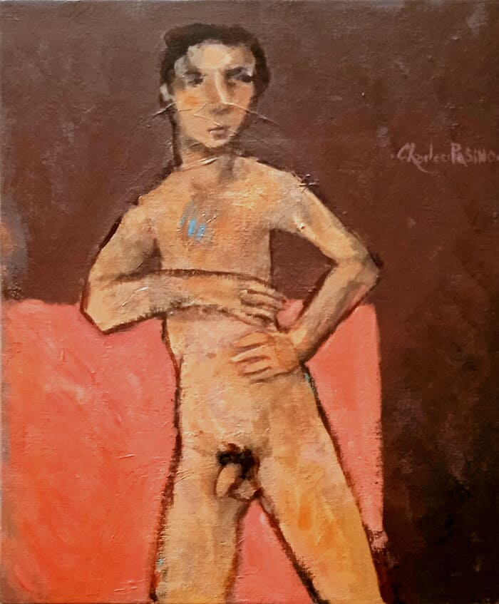 Simple étude d'homme by Charles Pasino