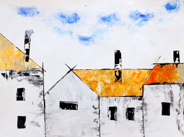 Dawn to dusk von Poovi Art