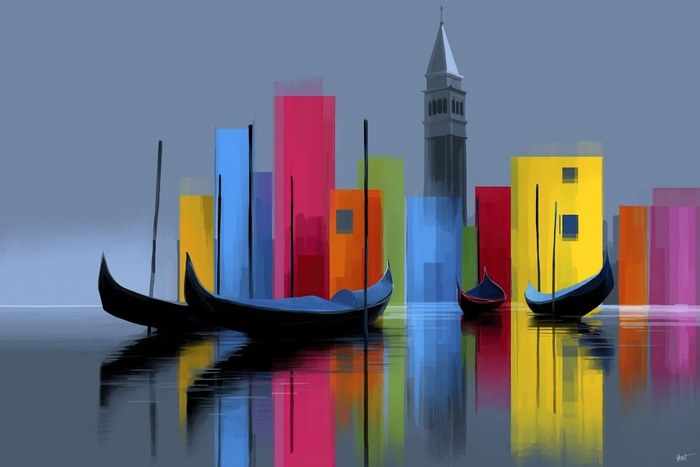 CHROMATIC VENICE by HOLLY WATT