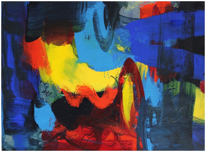 Abstraction N°2 par Victorine Follana