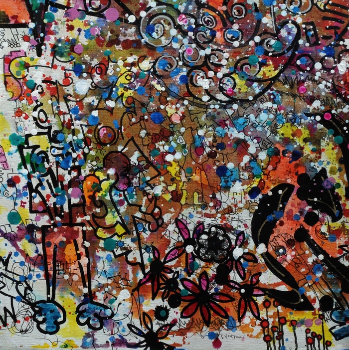 Confettis - Collection "Graffitis" von Thierry Virton