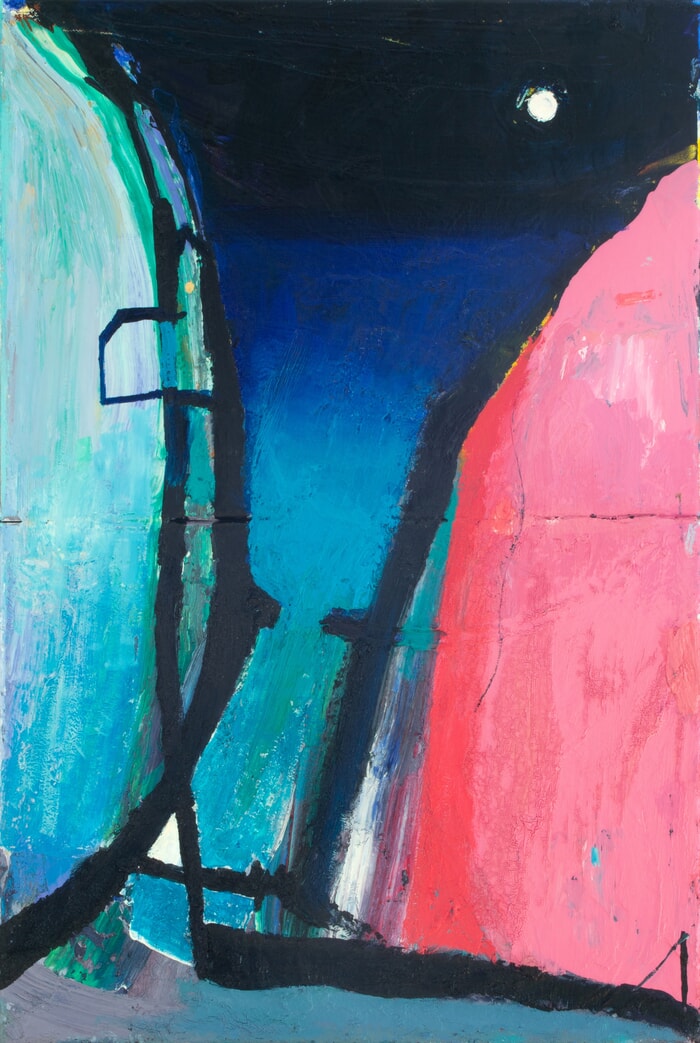 'Porthleven 52 (The Clock & the Moon' by Ashley Hanson