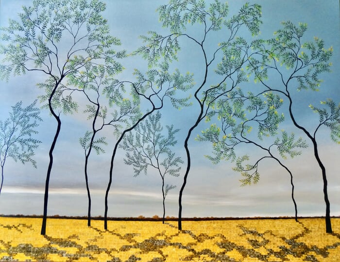 Les arbres dansent by Nathalie Si Pié