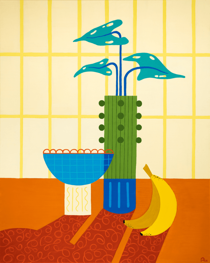 Sunrise in a Tropical Corner von Apollinaria Manko