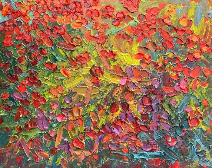 Poppies by Olga Bezhina