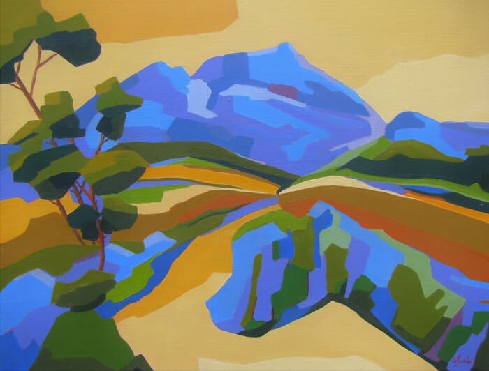 Mountain in Southern France by Jean-Noël Le Junter