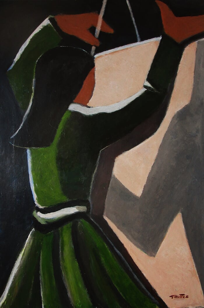 Accrochage en Grand von Michel de Gouttes