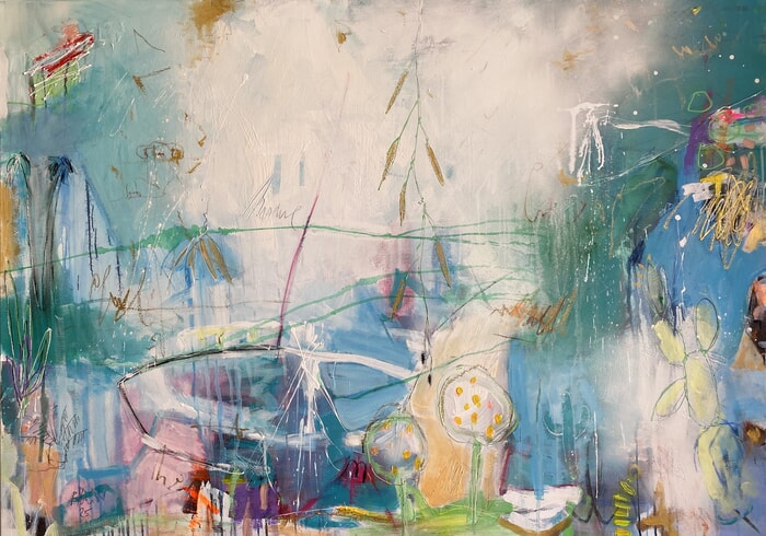 Home By The Sea No.2 by Bea Garding Schubert