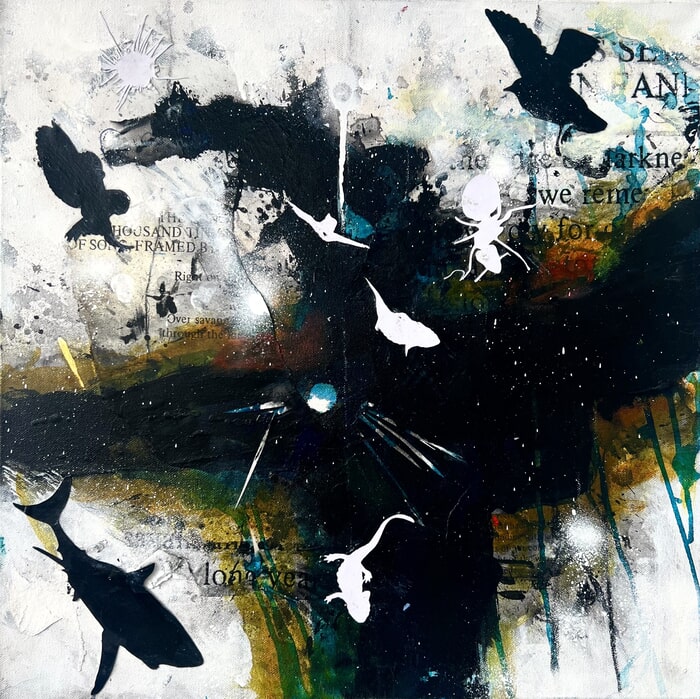 Quantum Entanglement IX von Nick Malone