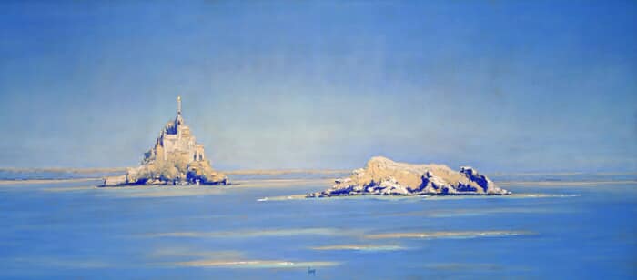 Saint-Michel et Tombelaine by François Cusson