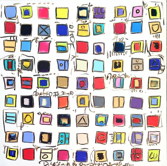 Squares by Luc Villard