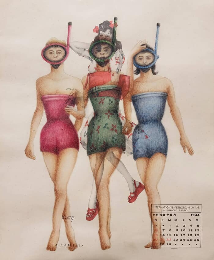 "A New American Dream" series (3 women in bathsuits) by Gonzalo Garcia Callegari