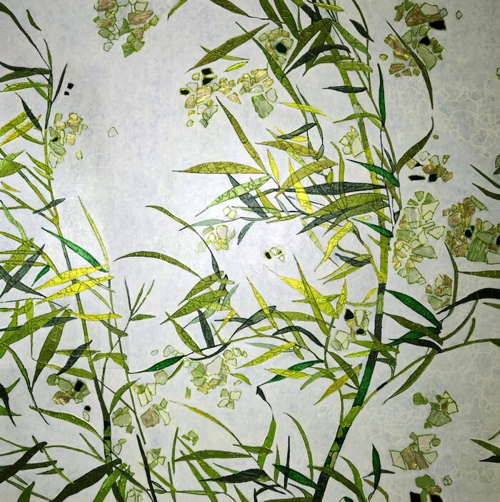 Bambous dans le vent by Sophie Cantou