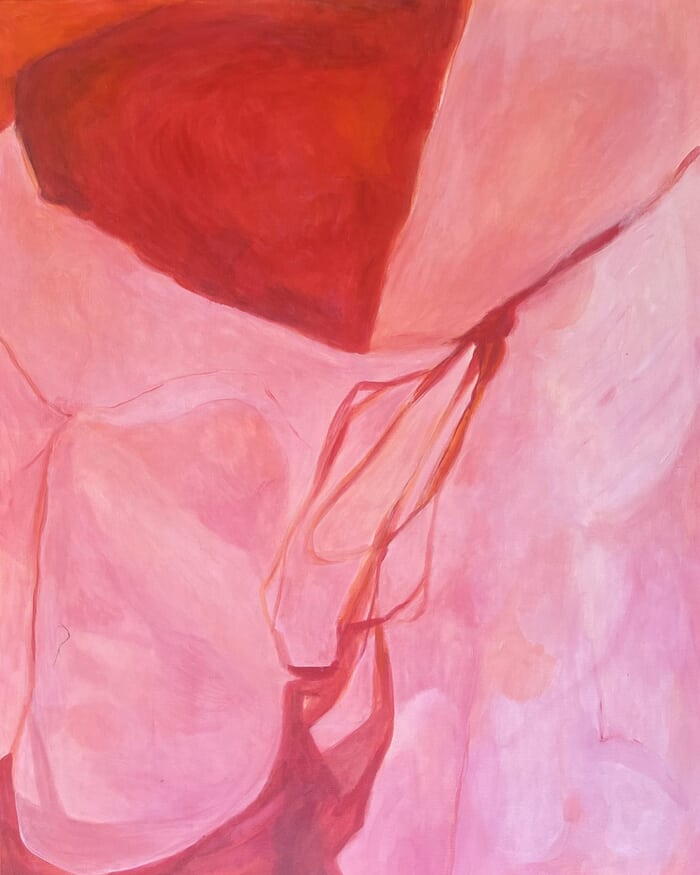 Pink lines par Penelope van Hoorn