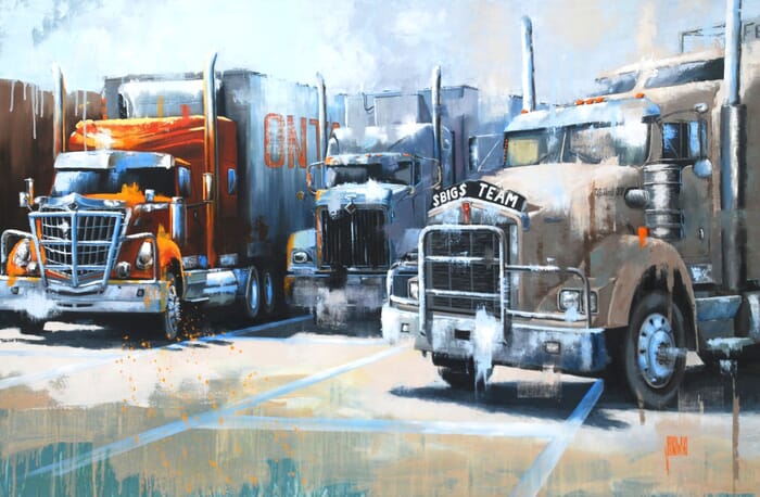 Canadian Trucks par Sylvie Julkowski-Egard