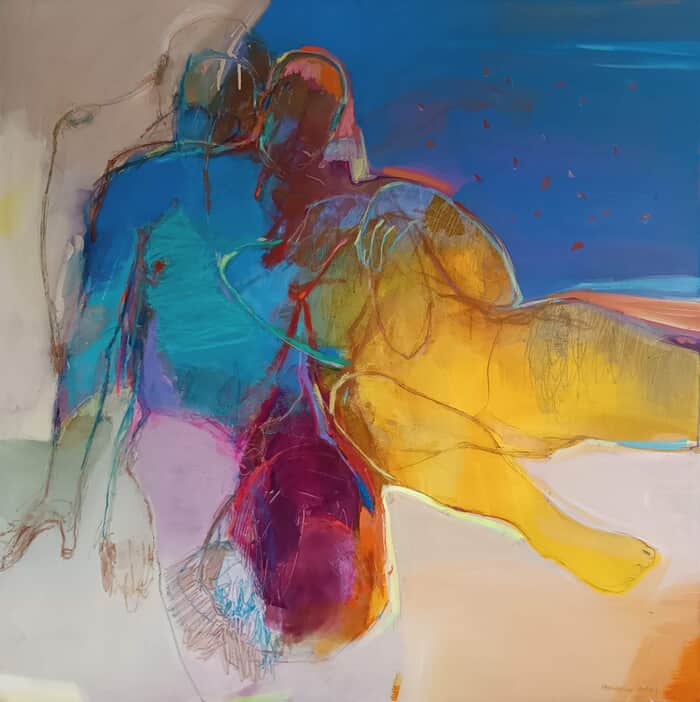 Both Sides Of The Fire: Firelight Conversations by Magdalena Morey