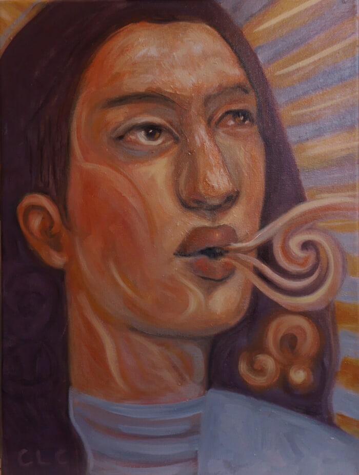 Smoker by Cristina Lopez Casas