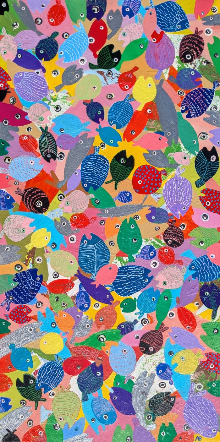 Grand Bleu (2) von Aude Billerot