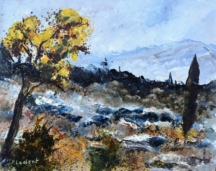 Dry summer in Provence  by Pol Ledent