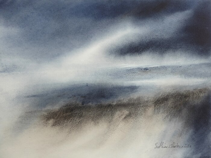 Traces d'opale I by Muriel Buthier-Chartrain