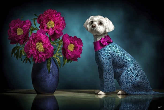 MALTESE BICHON by HOLLY WATT