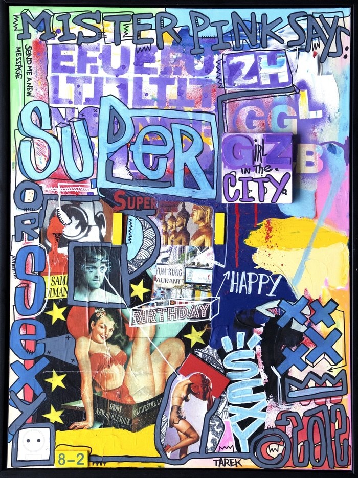 Mister Pink says by Tarek