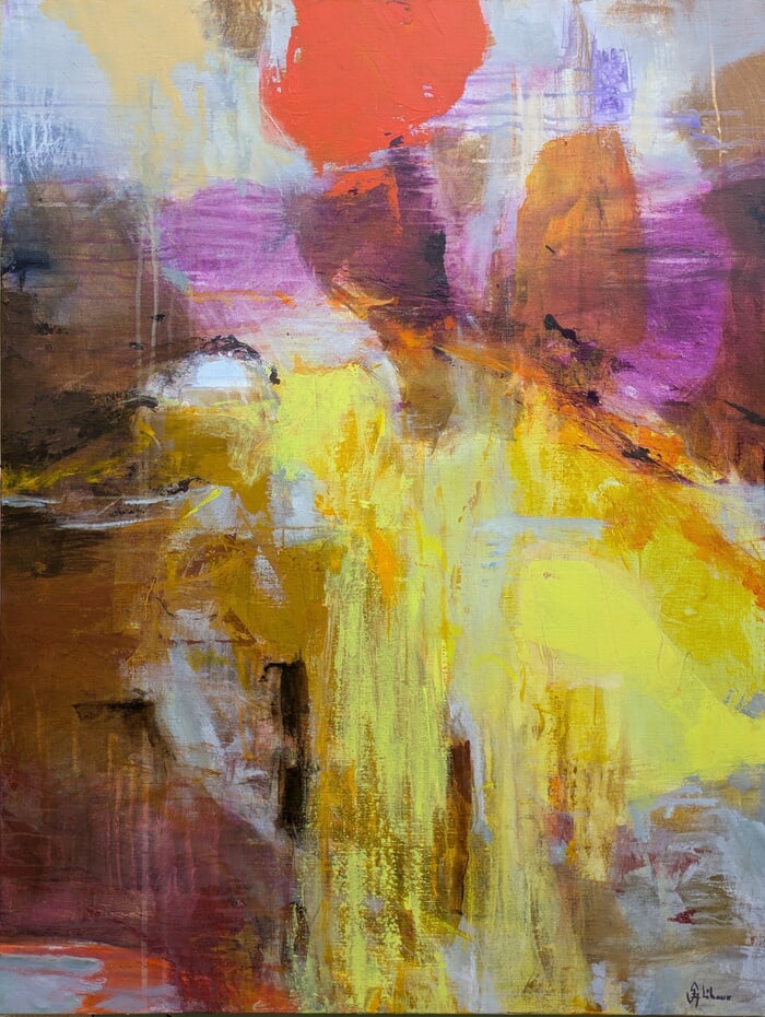 Soleil suspendu by Sandrine Aléhaux