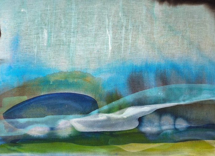 The silence by rainfall by Vanessa Onuk