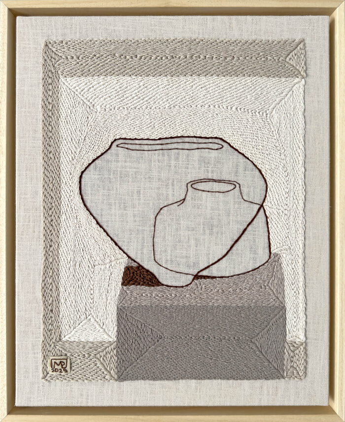 Vase Composition XVII’25 by Milena Paladino