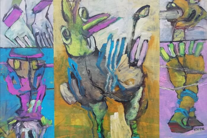 Abstract fragments 14 par Francisco Santos