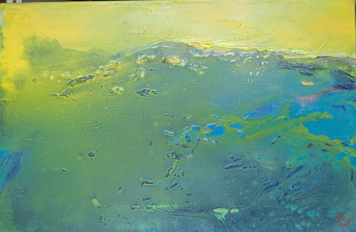 Paysage  par Norbert Pagé