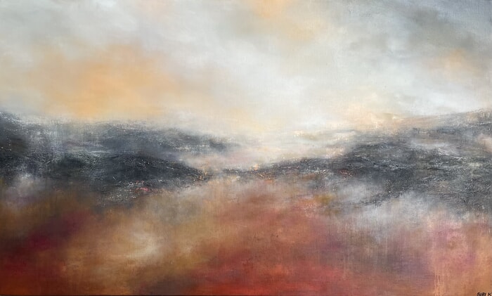 Mysterious moutain  by Siri Knoepffler