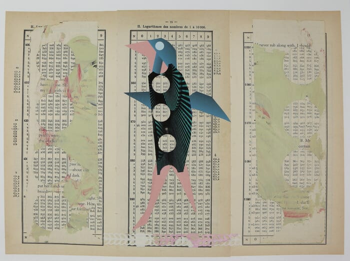 Oiseau dansant sur les logarithmes by Adeline GAFFEZ